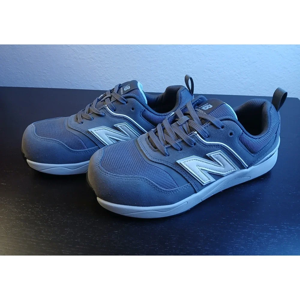 New Balance WUELEHM2 Womens Grey Composite Toe Slip Resistant Work Shoes 10 NEW